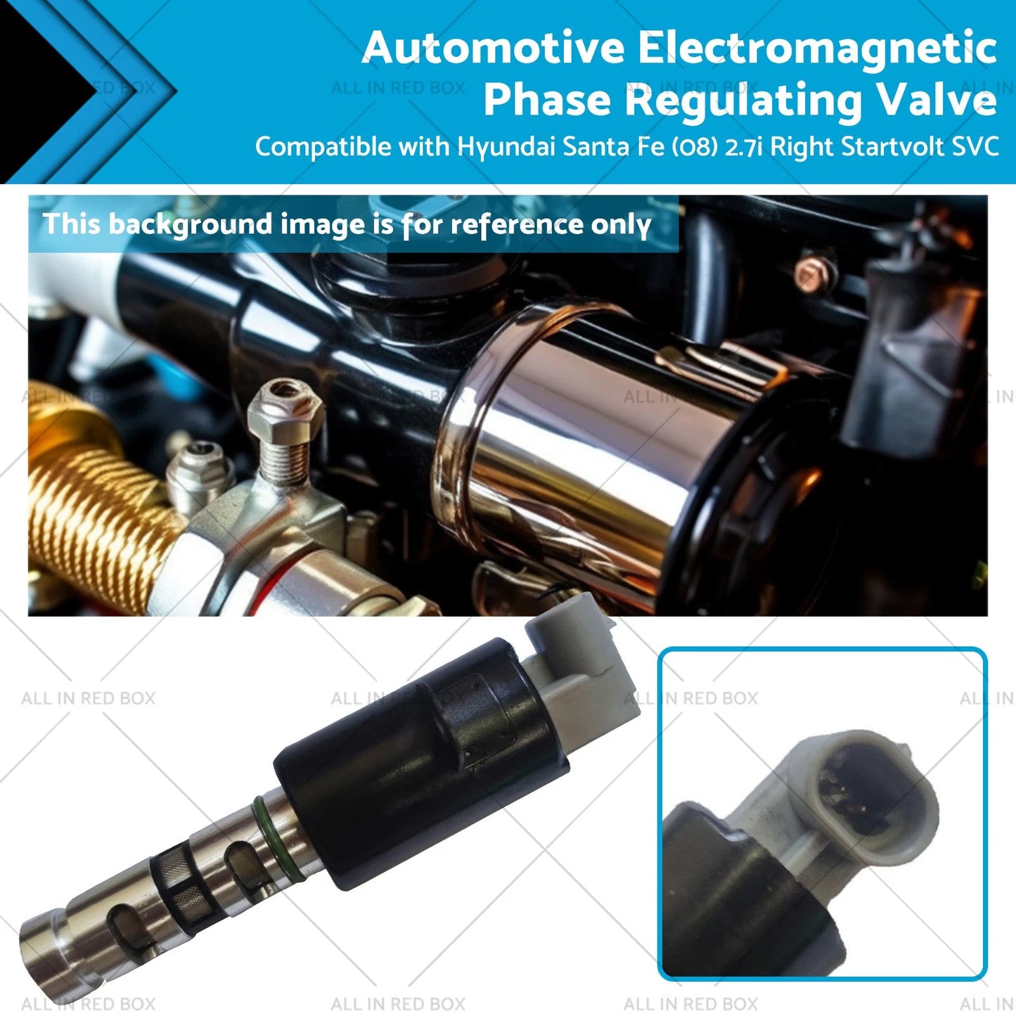 VVT Solenoid for Hyundai Santa Fe 2.7i Right (2008)