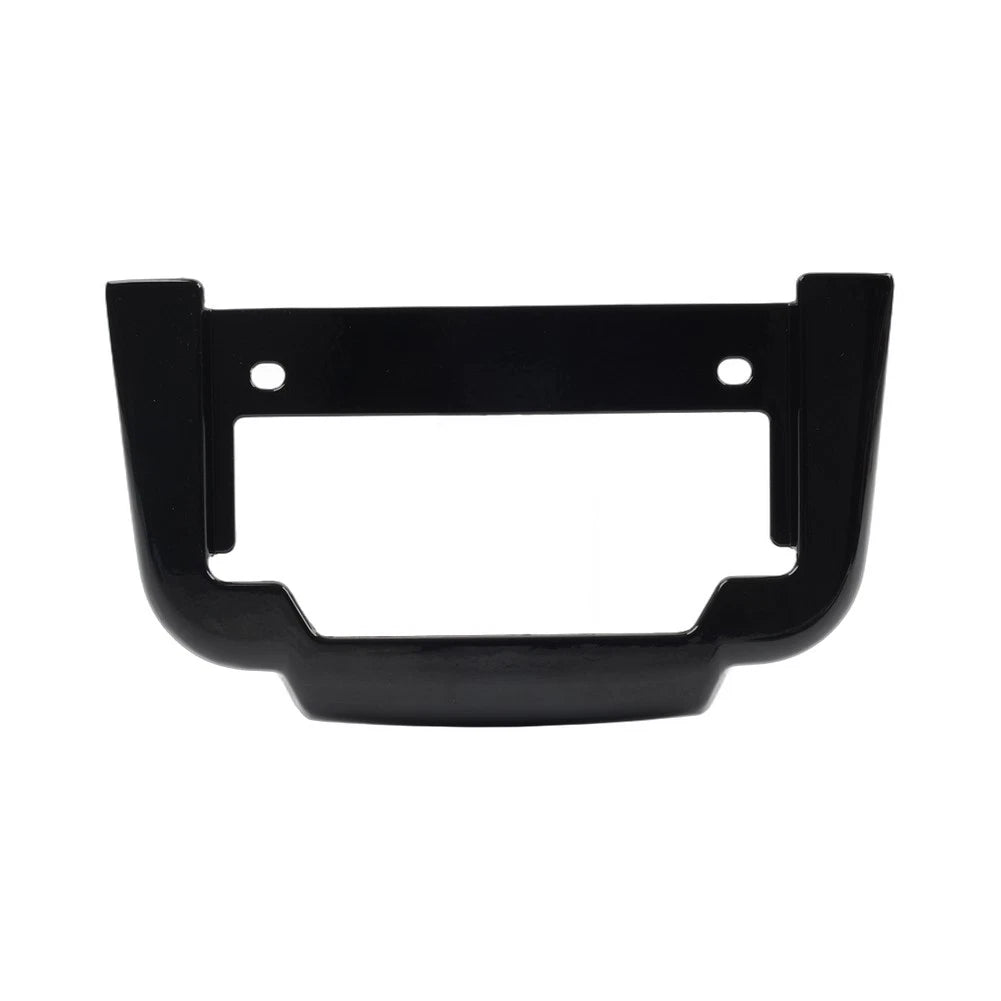 Black Rear License Plate Frame Mount for Harley Tri Glide Ultra Classic (2011-2023)