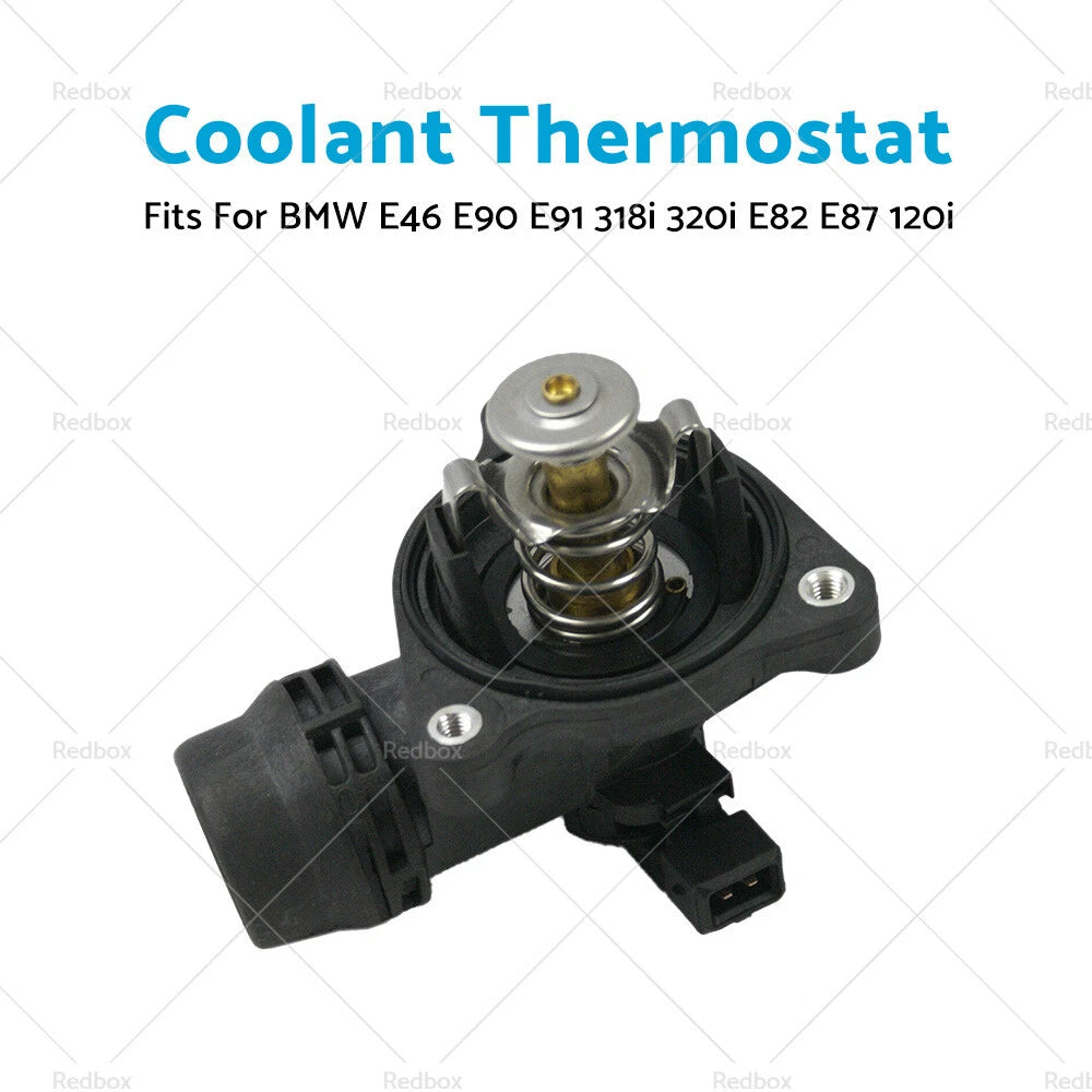 Coolant Thermostat for BMW E46 E90 E91 318i 320i E82 E87 120i E88 X1 E84 X3 (2000-2013)