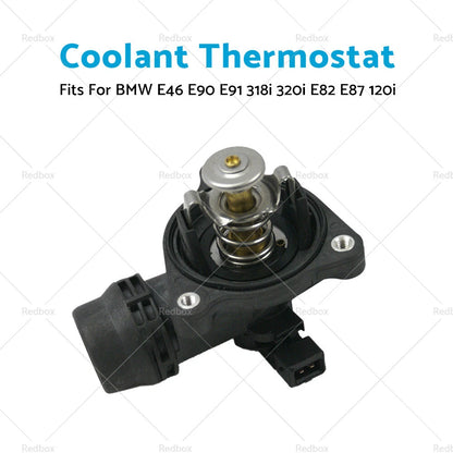 Coolant Thermostat for BMW E46 E90 E91 318i 320i E82 E87 120i E88 X1 E84 X3 (2000-2013)