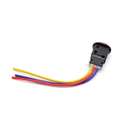 Push Button Double Flash Warning Switch / 3-Wire for Scooter/Motorcycle
