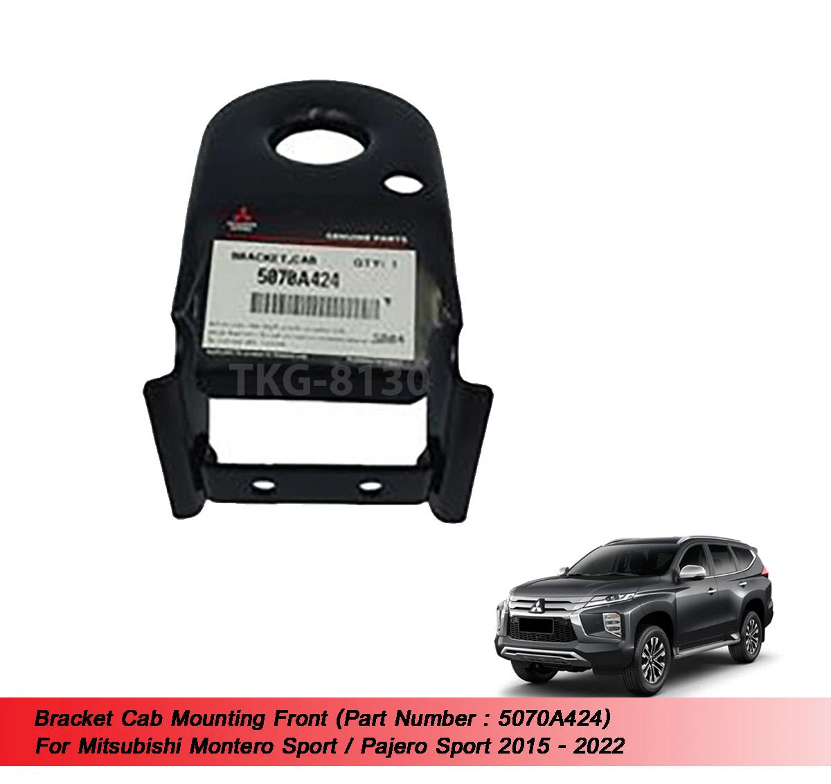 Cab Mounts for Mitsubishi Montero Pajero Sport (2015-2022)