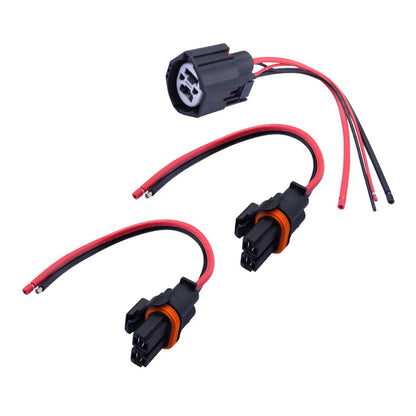 Radiator Cooling Fan Connector Pigtail Wiring Harness for Ford S-Max (2007-2015)