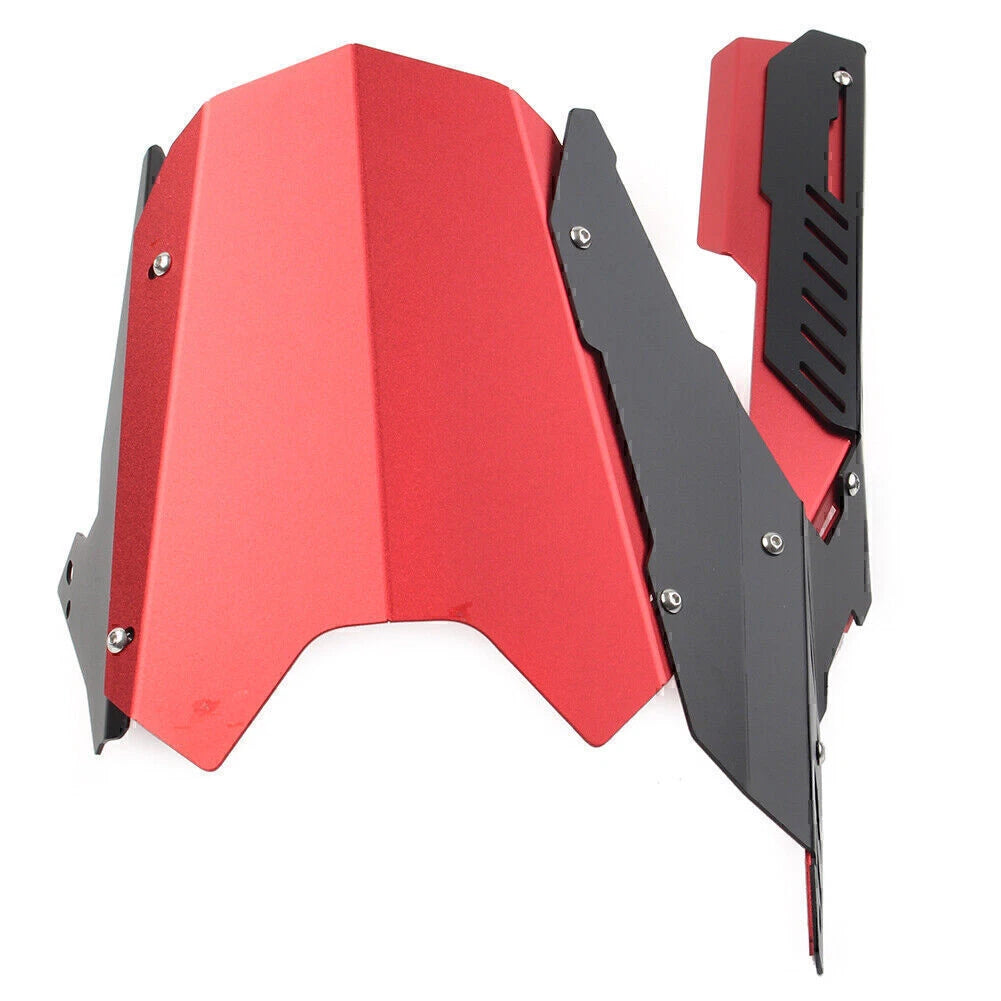 Red Rear Fender Mudguard Chain Guard Cover for Yamaha MT03 R3 R25 (2013-2020)