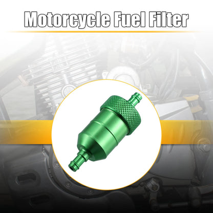 1/4 Dia Hose for Motorbike Petrol Oil Filter Cleaner Green