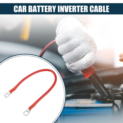 Cable / 5/16–3/8 in / Battery Copper Wire Red for Car