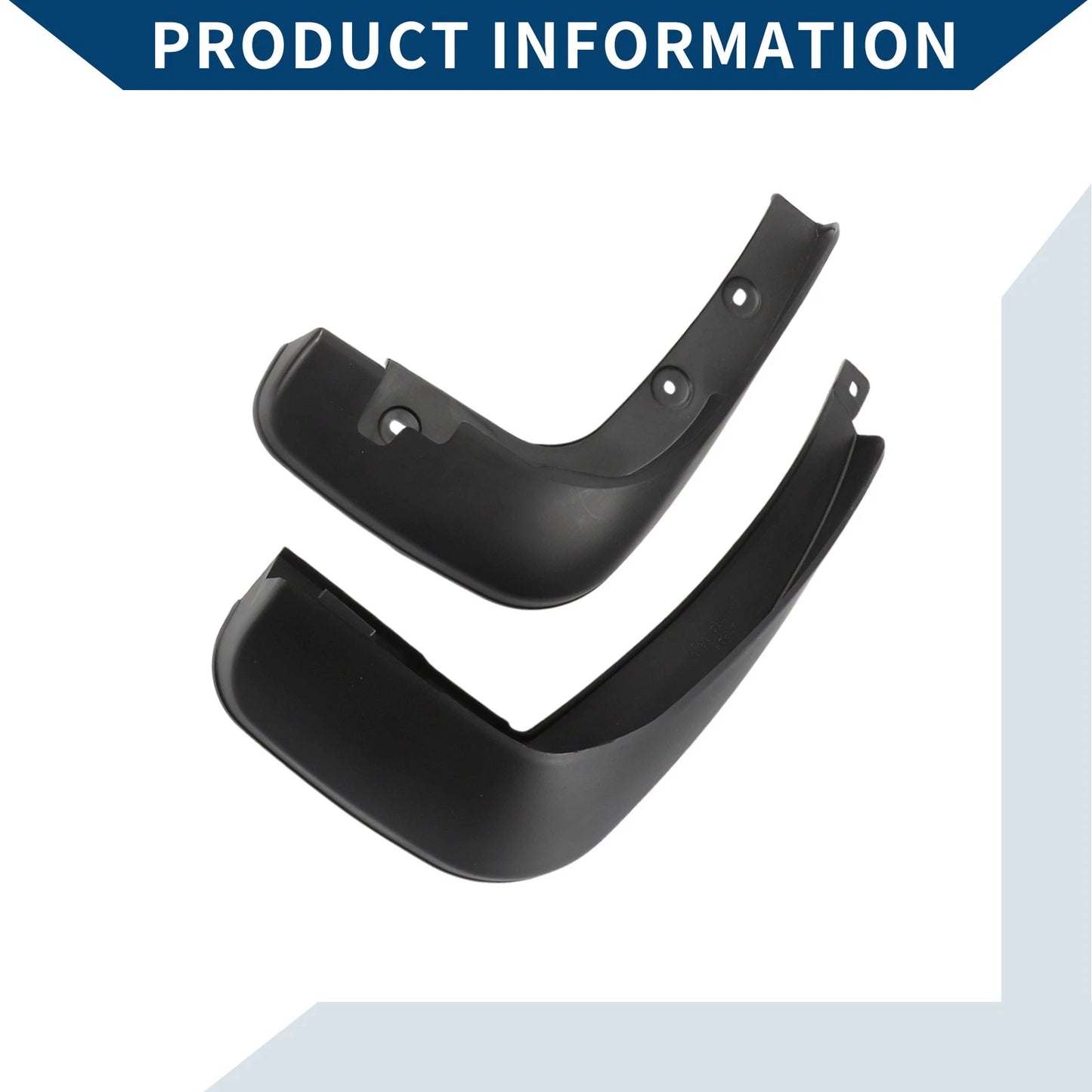Mud Flaps Splash Guards Front & Rear for Honda Fit Hatchback (2011-2013)