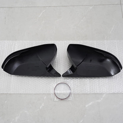 Glossy Black Side Rear View Mirror Cover Caps for Honda CR-V (2012-2021)