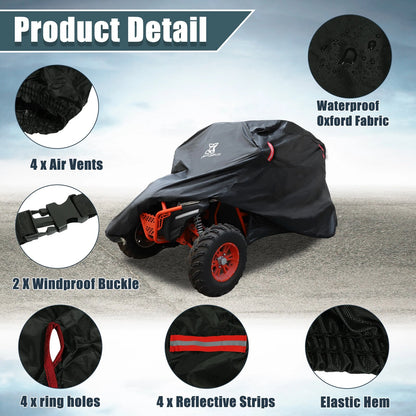UTV Cover 4-6 Seats Storage for Can-Am Maverick X3 Max R Turbo (2017–2023)
