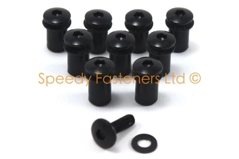 10x Windscreen Bolts for Yamaha R1/R6/FZR