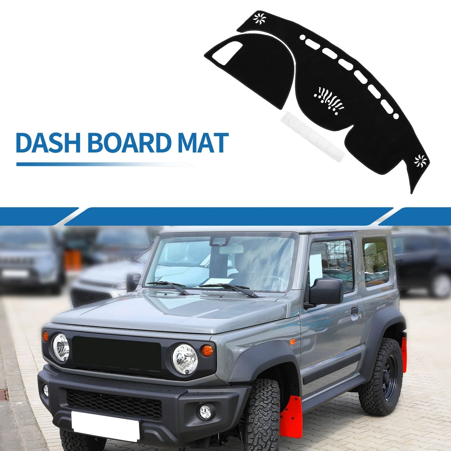 Dash Cover Mat for Infiniti FX35 FX50 (2009-2013) Sun Protector Pad Black