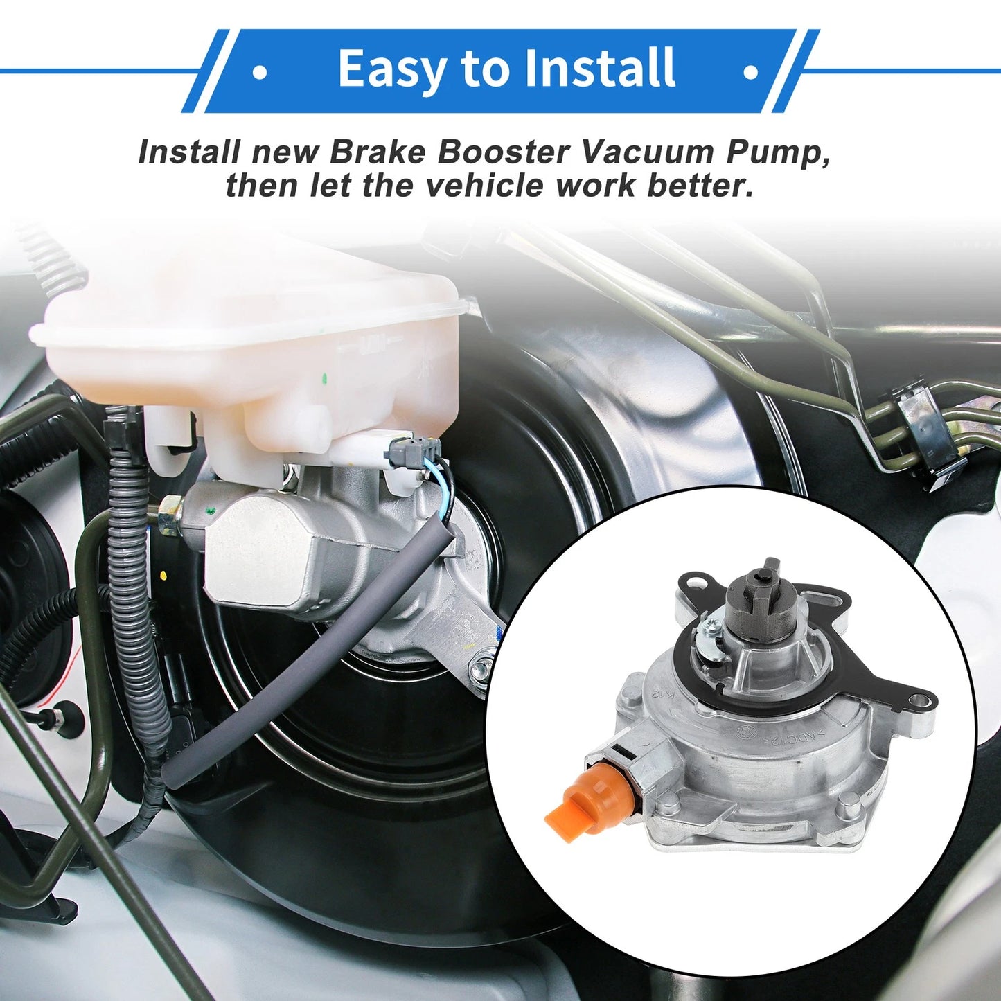 Brake Vacuum Pump for Ford Fiesta (2013-2017)