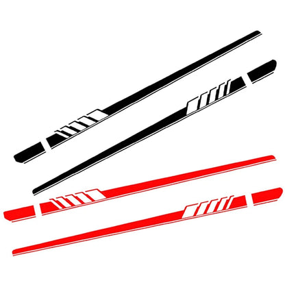 2 x Car Body Graphic Vinyl Sport Racing Stripes Stickers for Mercedes-Benz