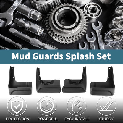 Mud Flaps Splash Guards 1x Mud Guards for Toyota Sienna (2018–2021)