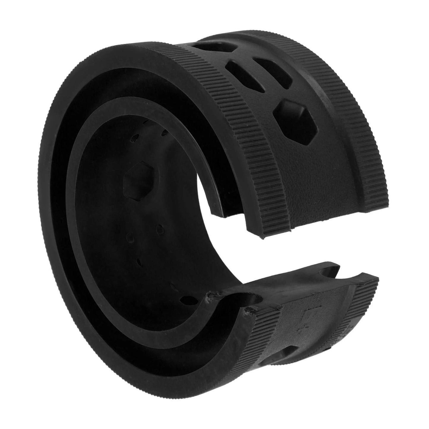 2 x Black Car Coil Spring Rubber Buffers for Ford & Chevy