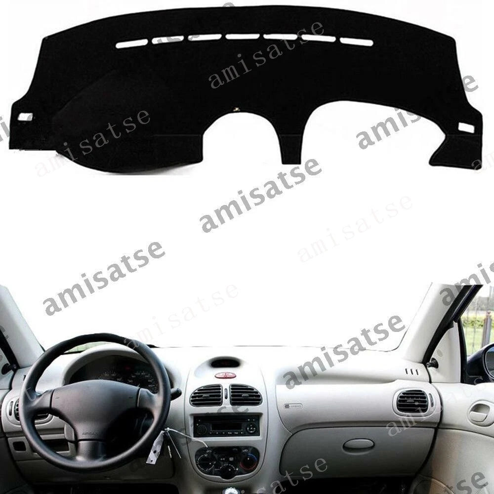Dash Mat for Peugeot 206 Dashboard Cover Pad Anti-sun Anti-cracking (2000-2012)