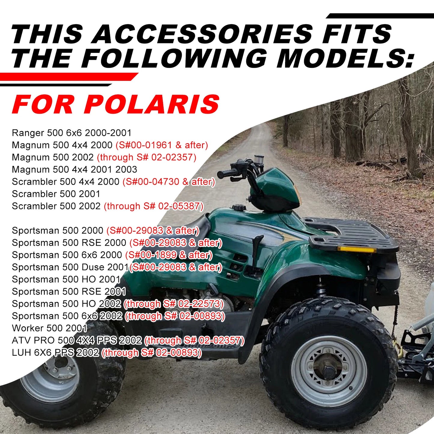 Stator for Polaris Sportsman 500 4X4 (2000–2002)