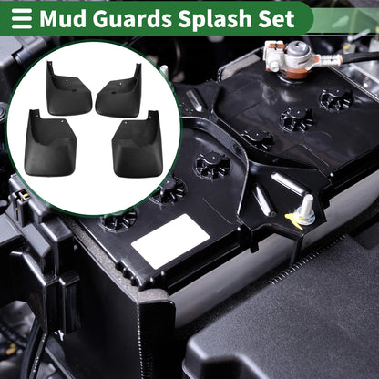 Mud Flaps Splash Guards for Chevrolet Trail Blazer (2002-2009)