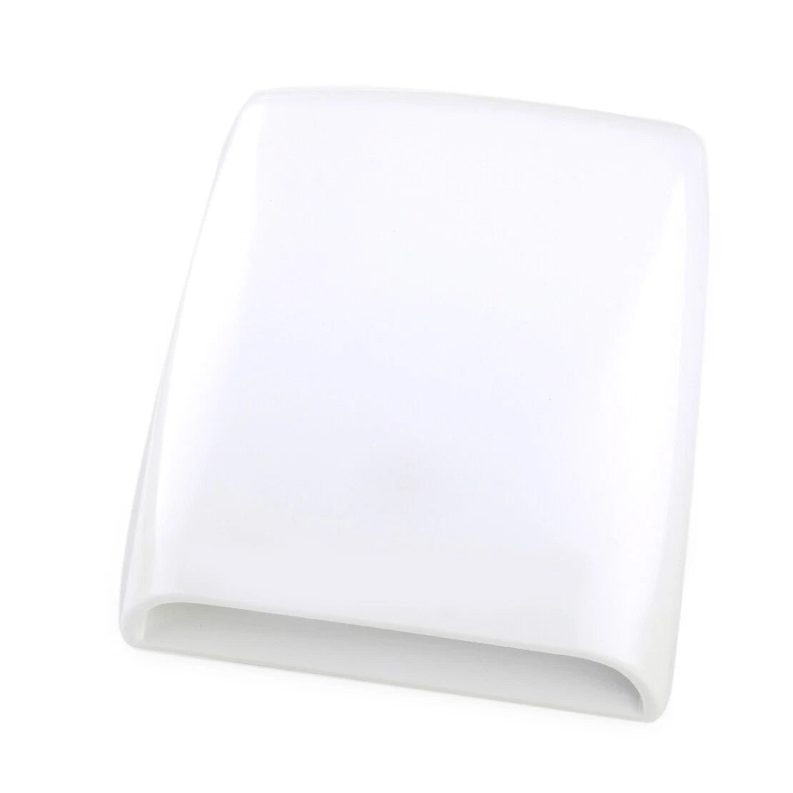 Air Flow Intake Hood Scoop Vent Cover Trim for White Car SUV