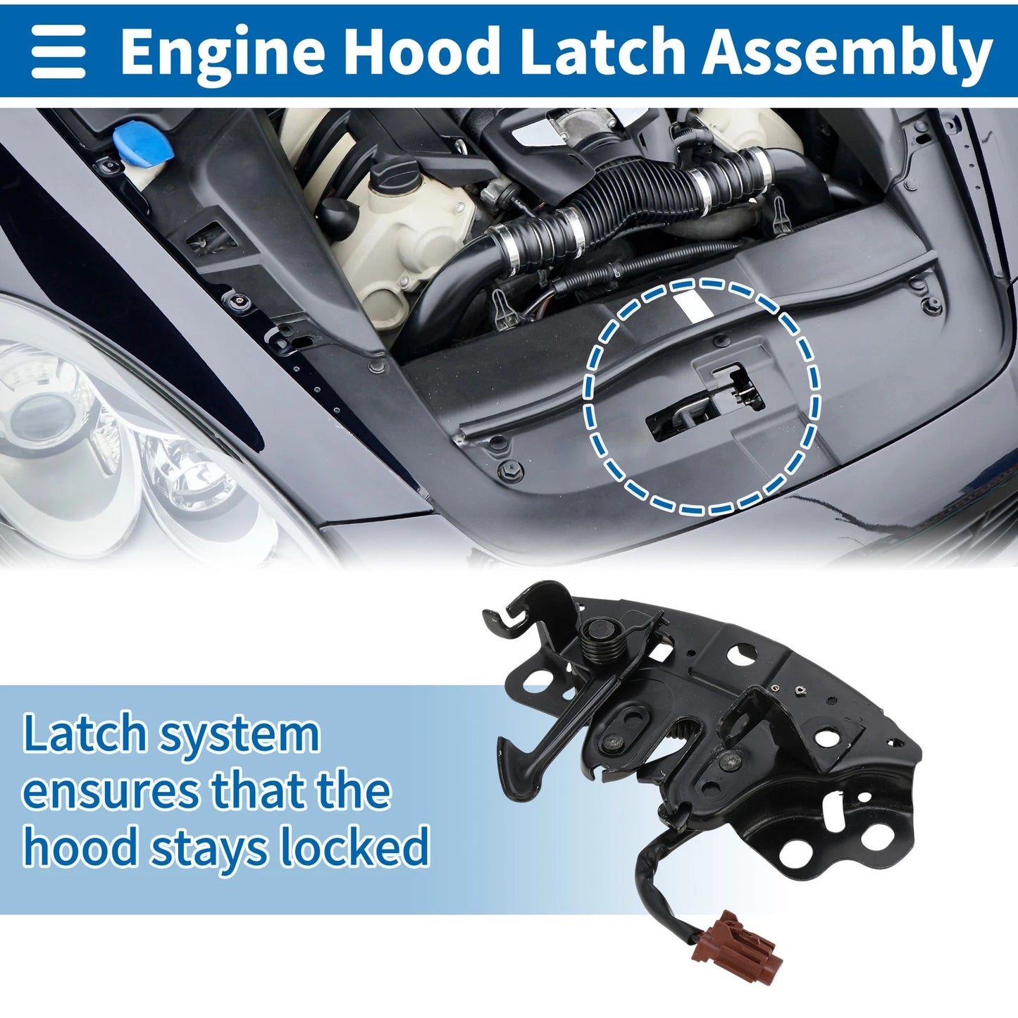 Hood Latch Assembly for Nissan Pathfinder (2013-2021) 1 Pc