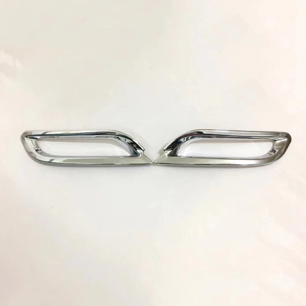Chrome Rear Bumper Fog Light Covers for Toyota Camry