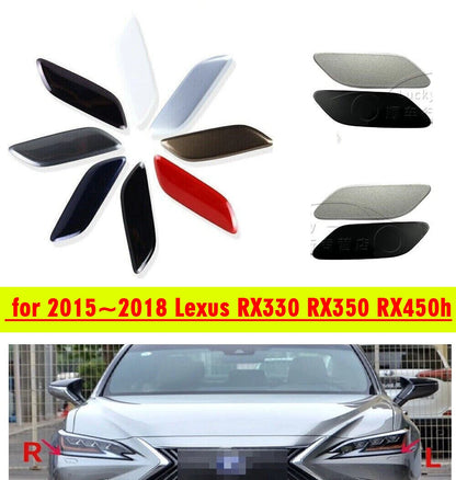 Front Headlamp Washer Spray Nozzle Cover for Lexus RX (2015–2018)