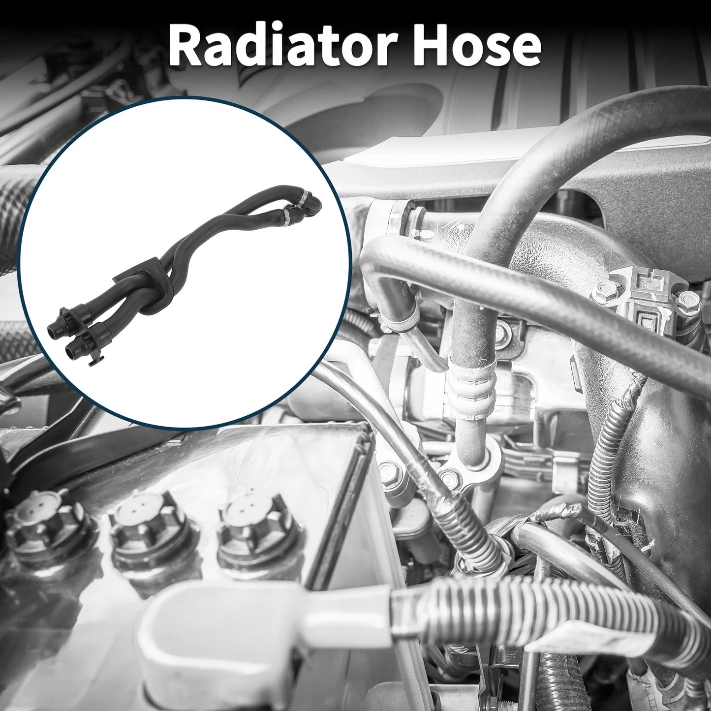 Radiator Hose Warm Air Outlet Pipe for Volvo S60 (2014-2017)