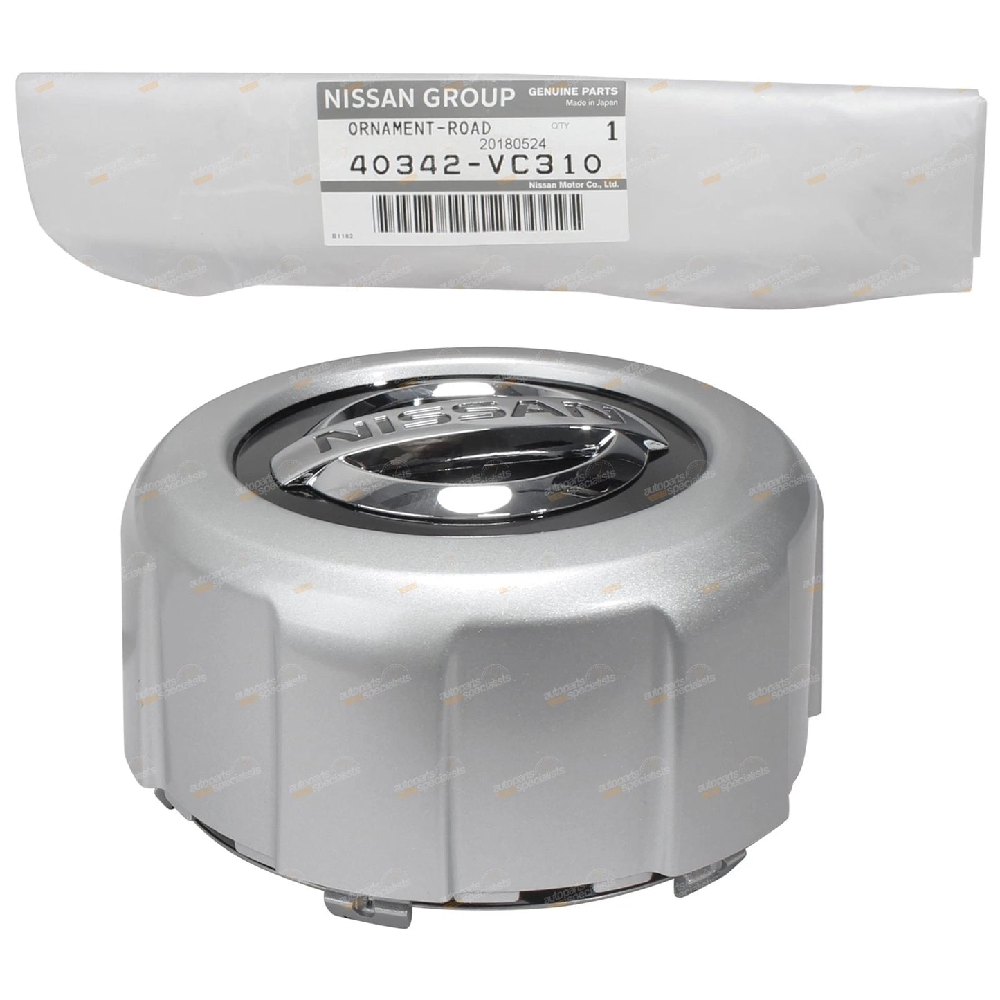 Rear Alloy Wheel Center Plastic Cap for Nissan Patrol Y61 GU