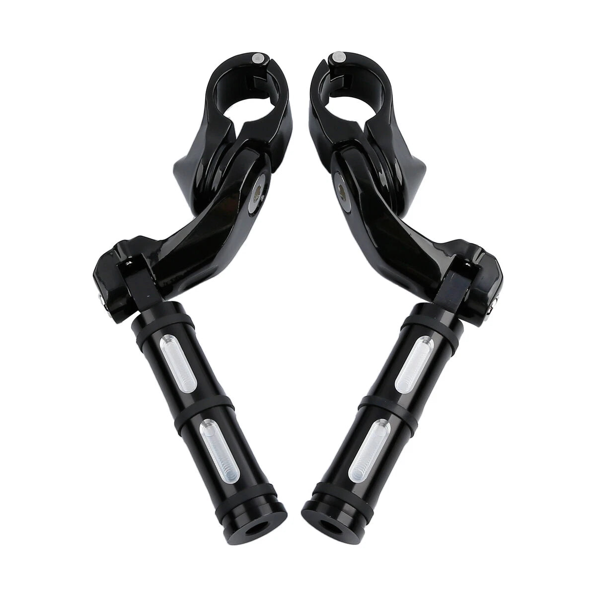 Rear Passenger Floorboards & Highway Foot Pegs for Harley Street Glide (93-25)