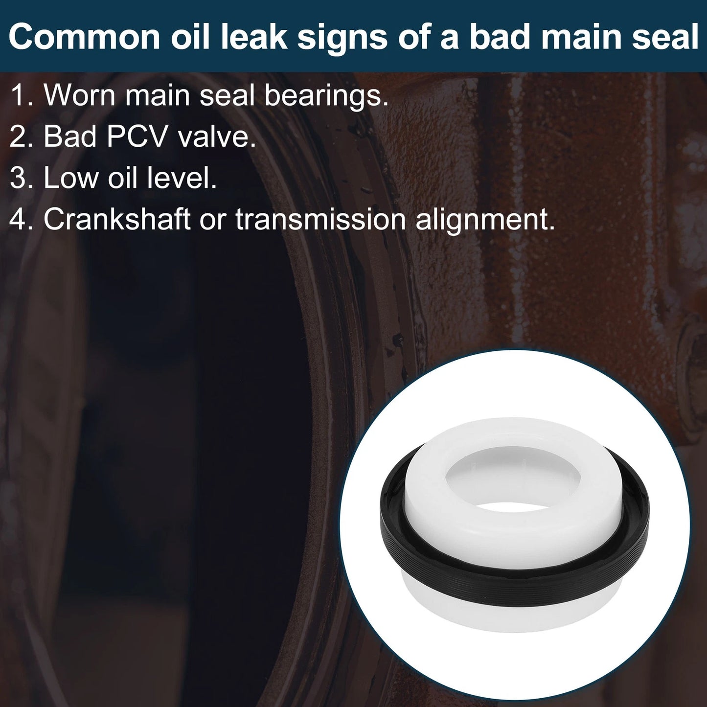 Front Crankshaft Oil Seal for BMW 1 3 Series (2007-2013)