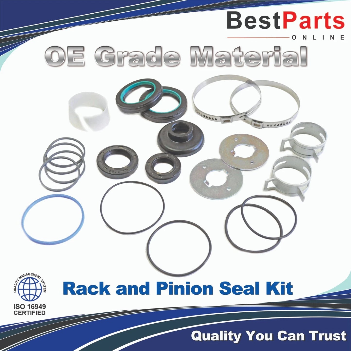 Seal Kit Power Steering Rack and Pinion for Toyota 4Runner Tacoma 4WD
