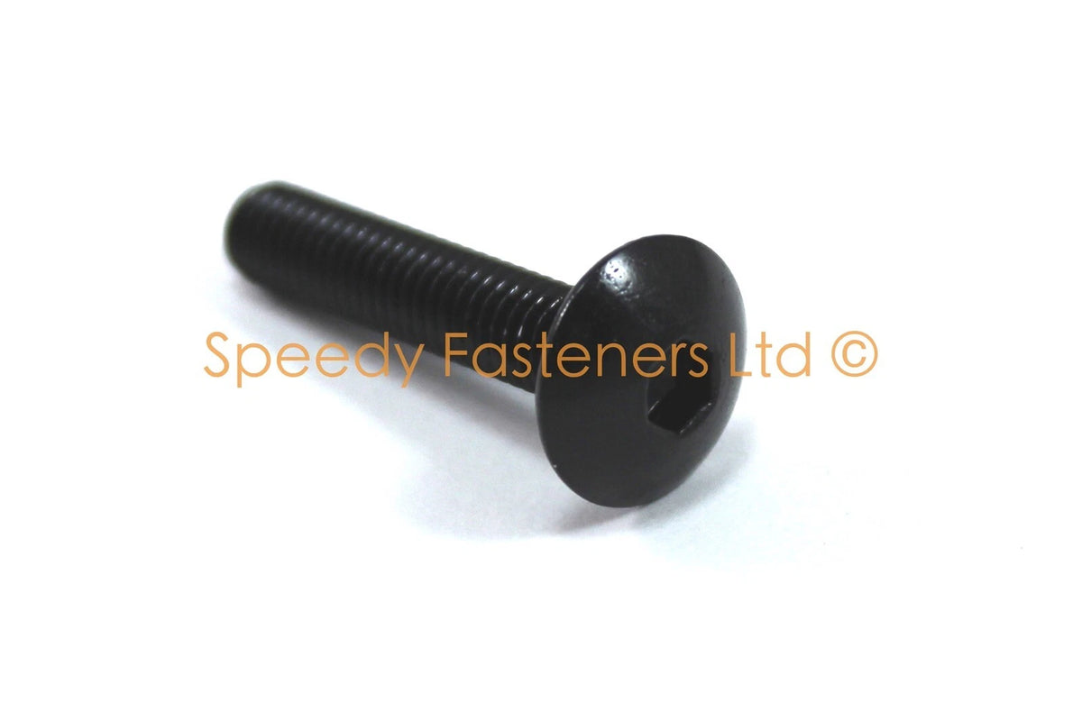 Bolts 10 Pack m6 x 30mm Black Anodised Aluminium Fairing Bolt for Motorcycle