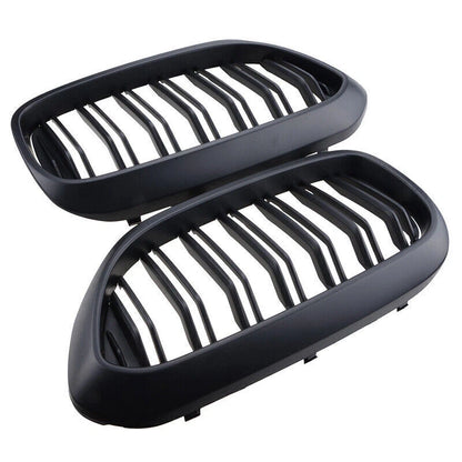 Matte Black Front Kidney Grille for BMW G30 G31 G38 5 Series 520 530 (2017-2018)