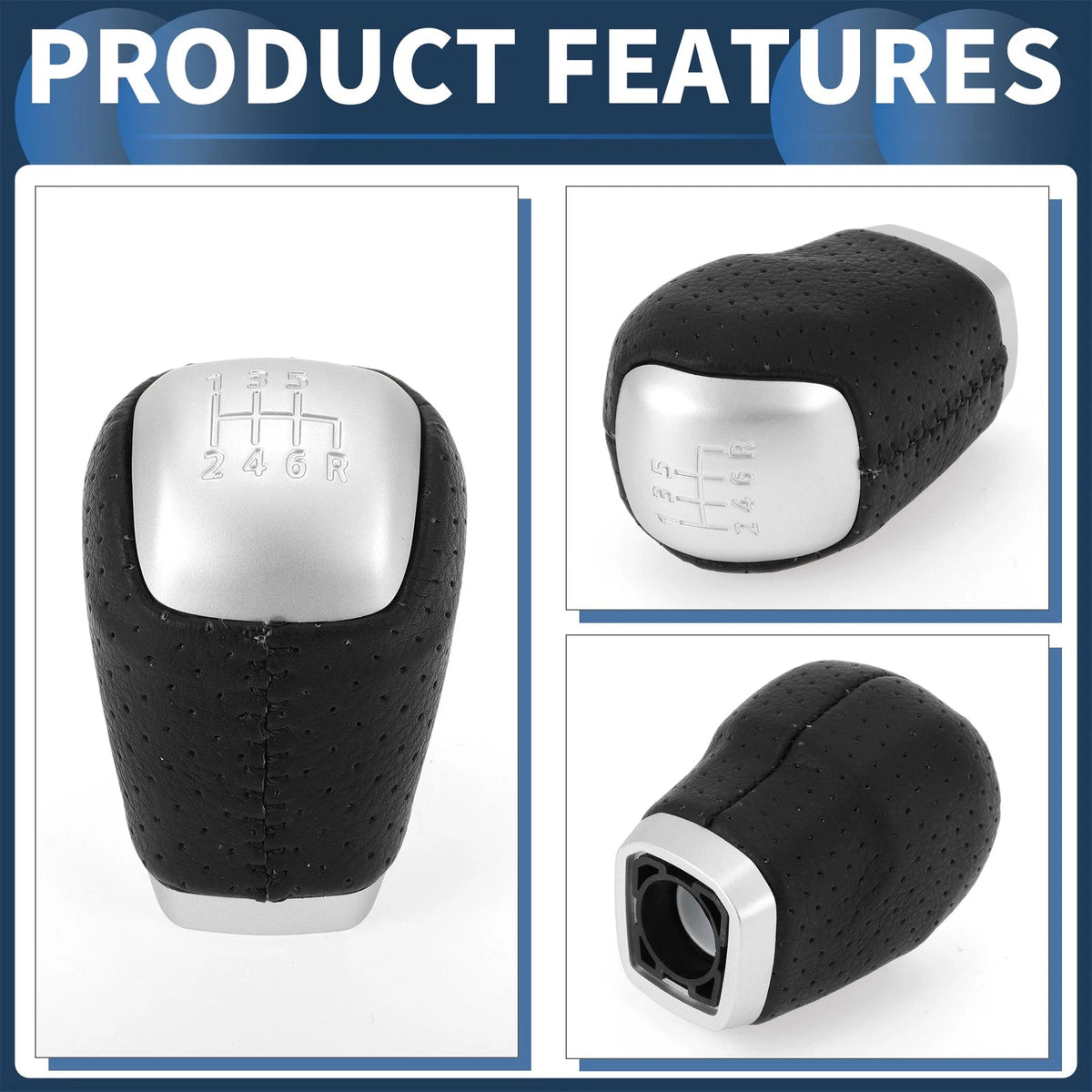 6 Speed Gear Shift Knob for Land Rover Range Rover Evoque (2018-2023)