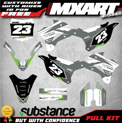 Graphics for Kawasaki KX 85 (2014-2021) SHADES STYLE