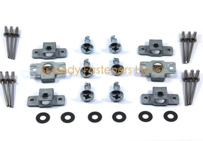 Dzus Fasteners 17mm Posi Head Fastener for 6 x Carenature