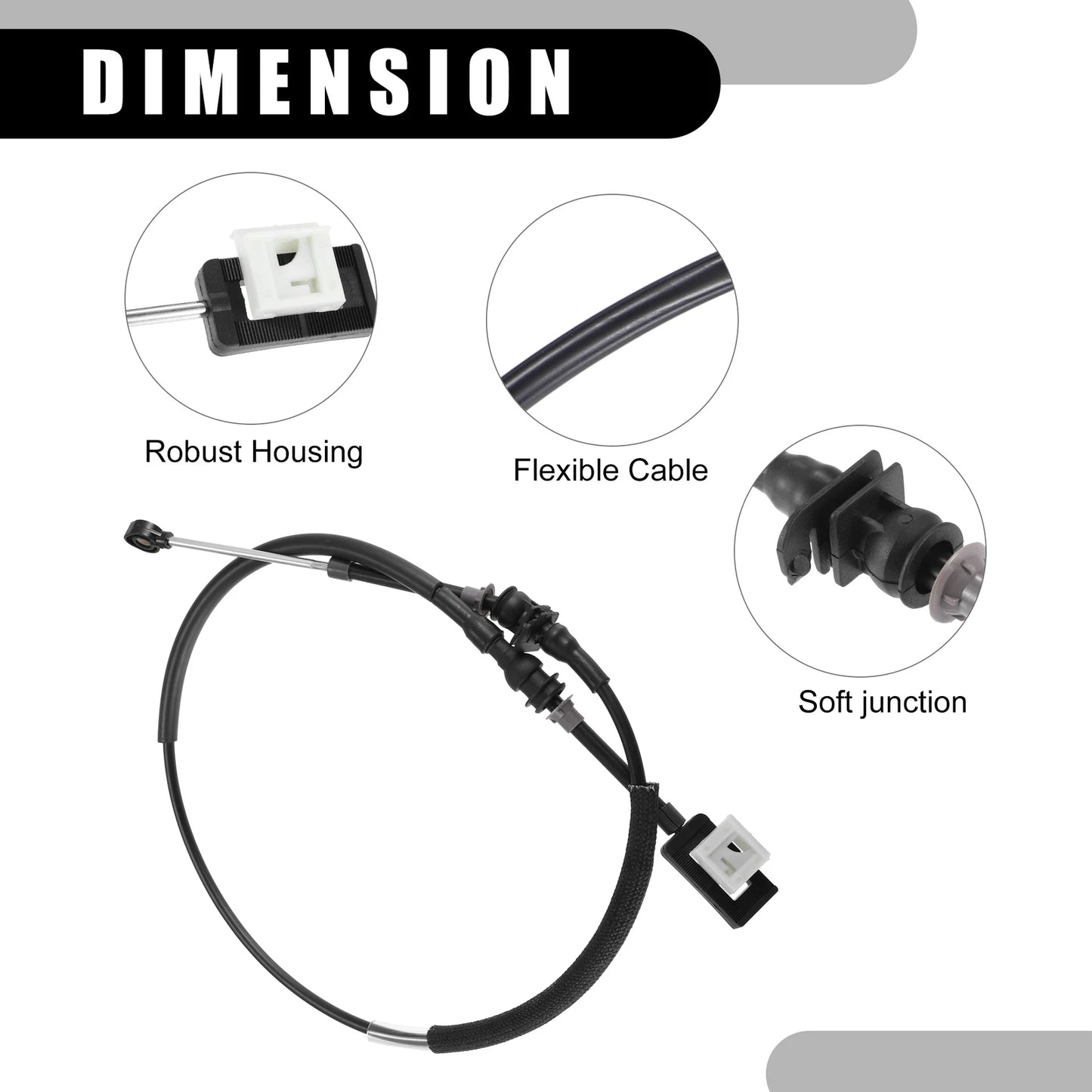 Automatic Transmission Gear Shifter Control Cable for Ford Mustang (2005-2010)