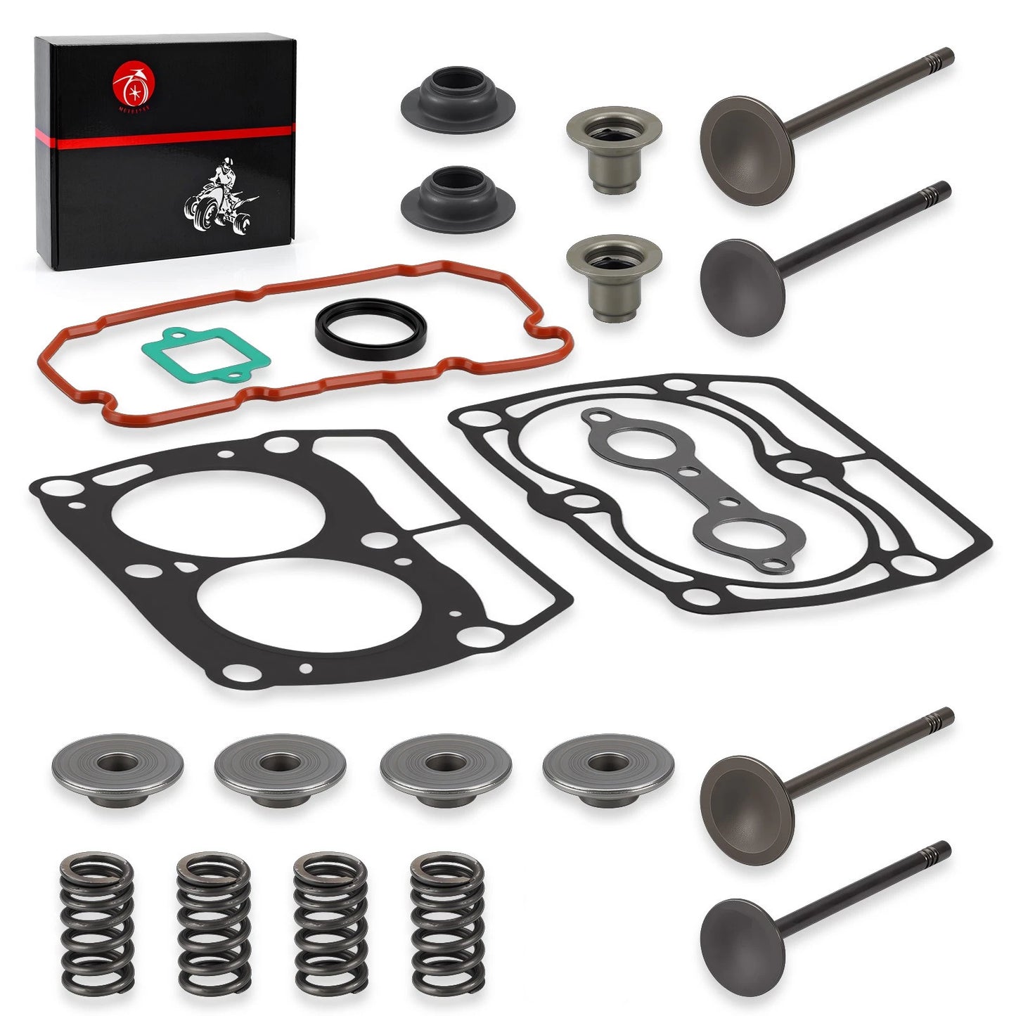 Top End Cylinder Gasket & Valves Kit for Polaris RZR 800/S 800/4 800 (2011-2014)