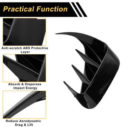 Rear Bumper Spoiler for BMW 3 Series G20 330i 330e M340i (2019-2023)