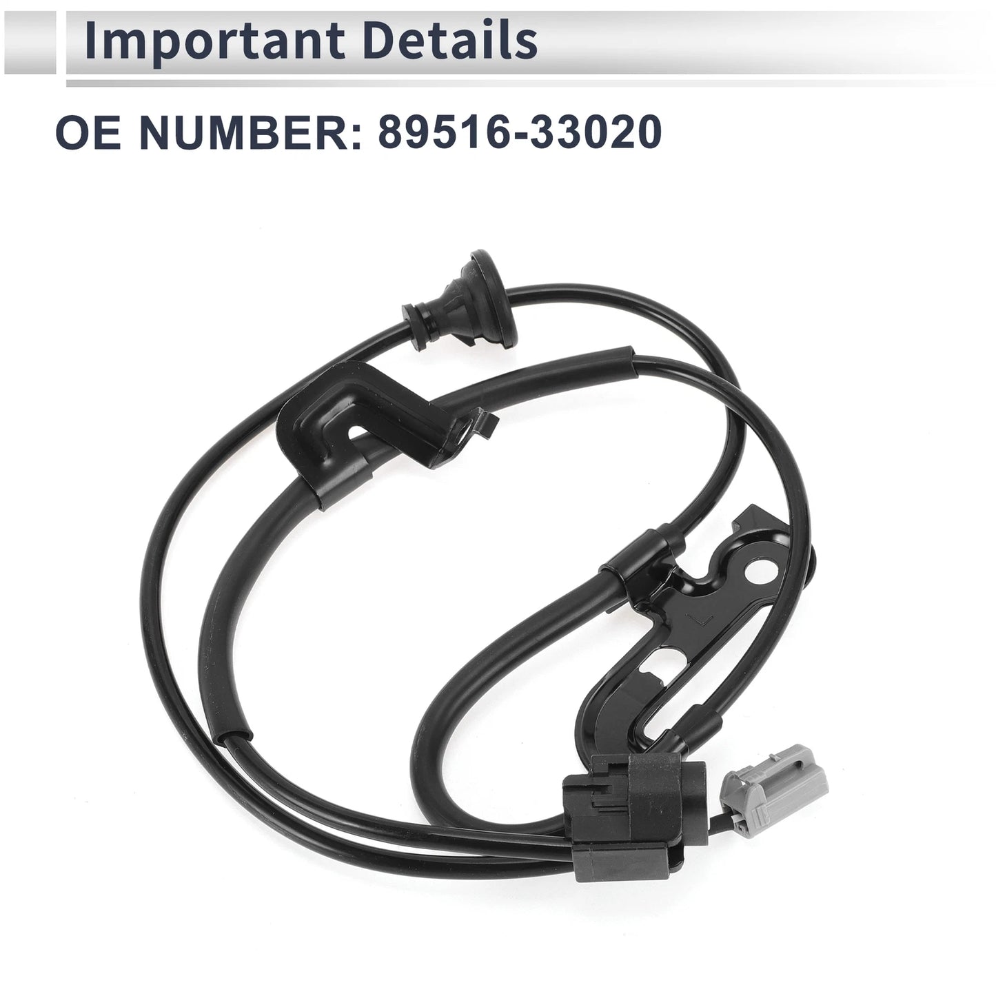 ABS Wheel Speed Sensor for Toyota Camry (2002-2006) 1 Pcs Rear Left
