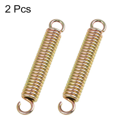 9cm Length Motorcycle Side Stand Bracket Kickstand Return Spring 2 x for AX100