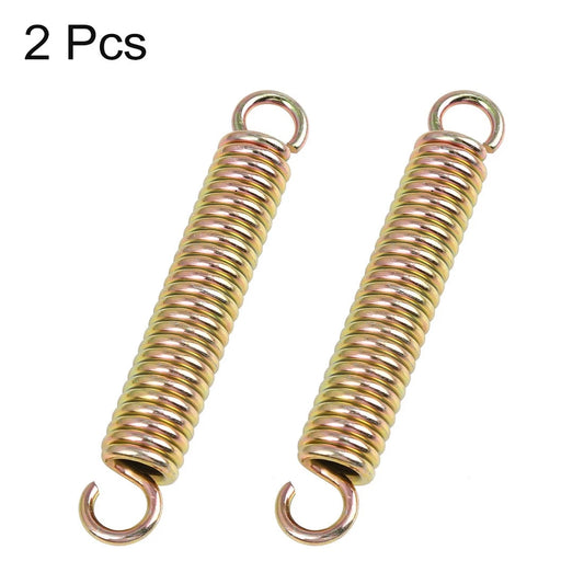 9cm Length Motorcycle Side Stand Bracket Kickstand Return Spring 2 x for AX100