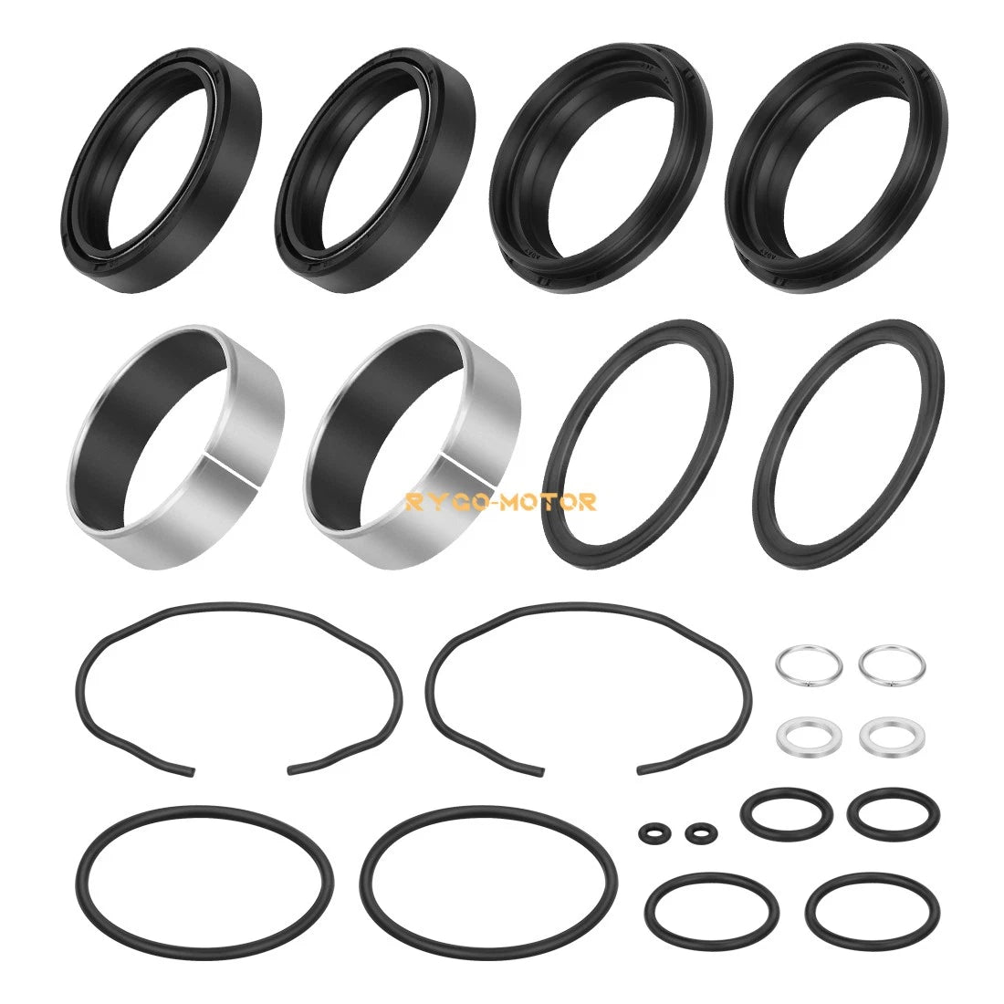 Front Fork Bushing Dust Oil Seals for Suzuki GSXR600 GSXR750 (2004–2005)