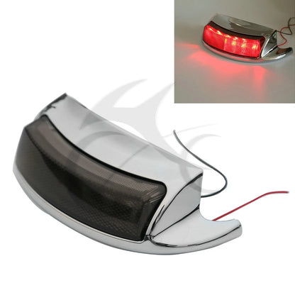Chrome Rear Fender Tip Brake Light for Harley Touring Electra Glide (2009-2016)