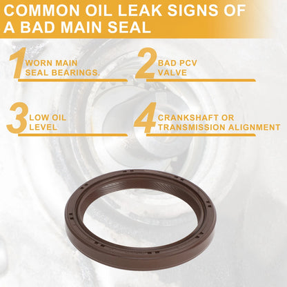 1 Pc Front Crankshaft Oil Seal for Nissan 350Z (2003-2008)
