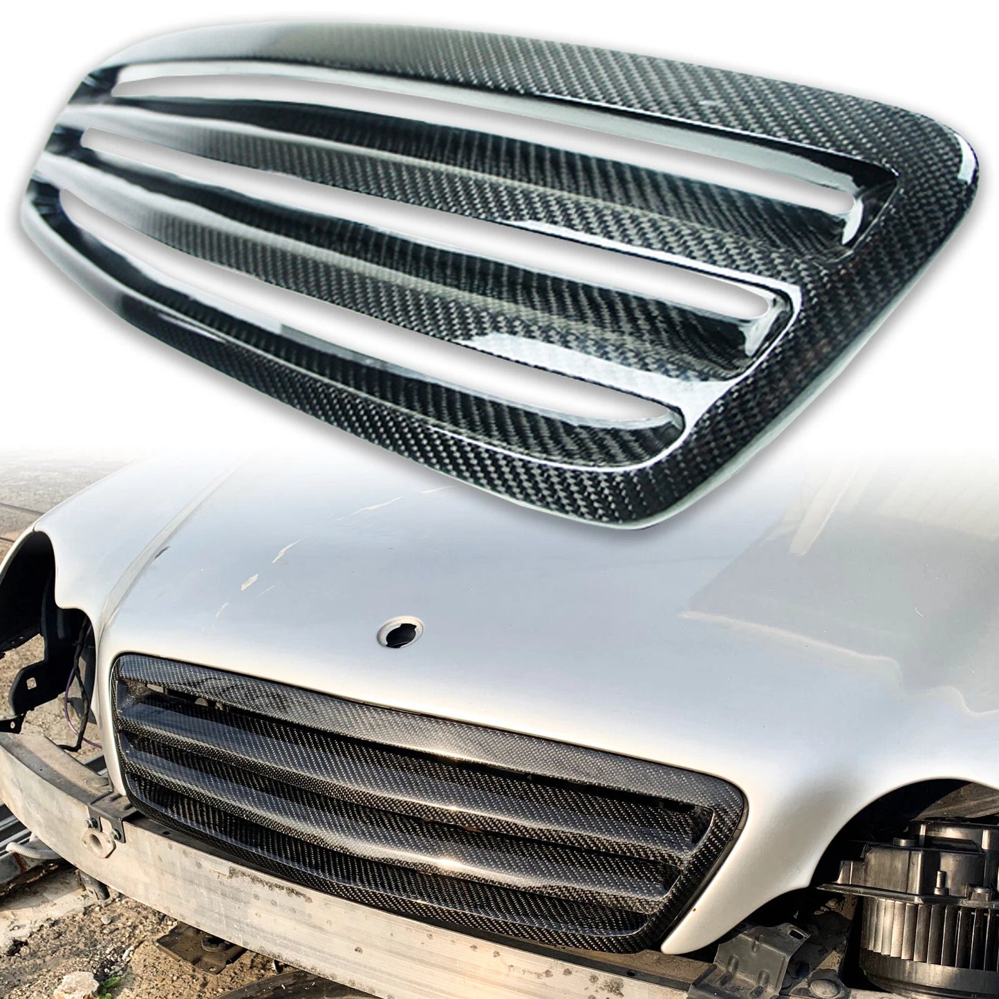 Front Grille for Mercedes Benz C Class W203 Sedan (2001-2007)