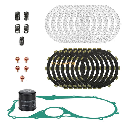 Clutch Friction Plates & Gasket for Kawasaki Vulcan VN800A VN800B VN800E