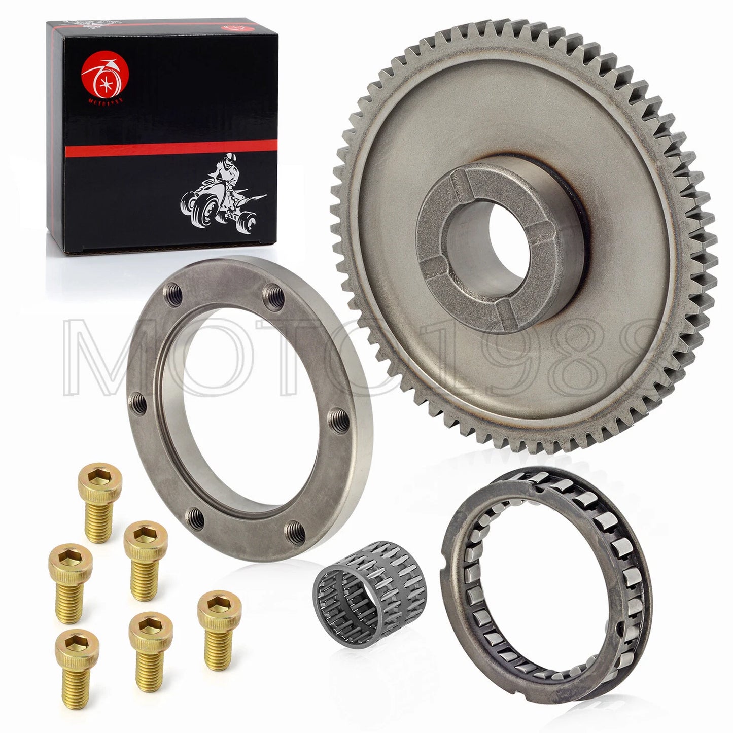 Starter Clutch One-Way Bearing Idler Kit for Yamaha Kodiak 400 (1994–1998)