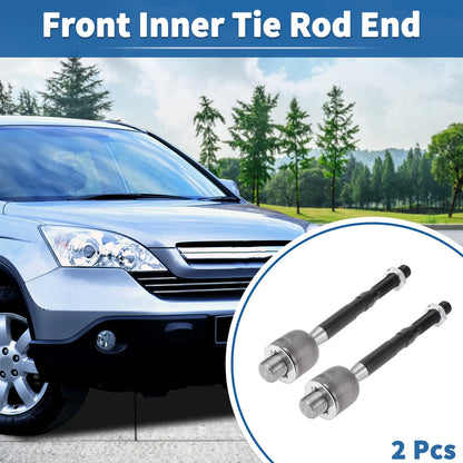 2 x Front Inner Tie Rod End Links for Acura TLX, Honda Accord (2013-2017)