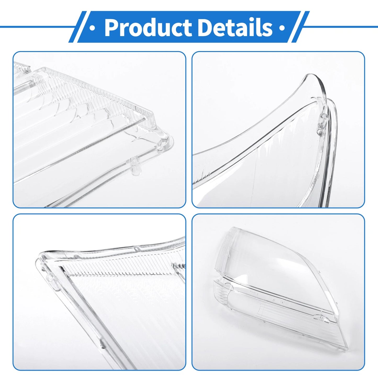 Car Front Right Headlight Lens Cover for Lexus RX300 (1999-2003)